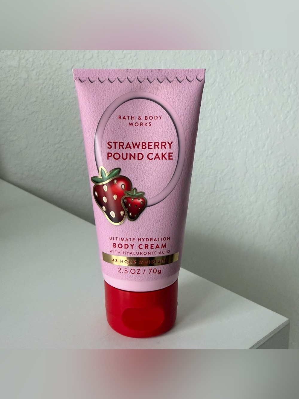 Bath & Body Works | Body Cream | Strawberry Pound Cake | New | 2.5 oz